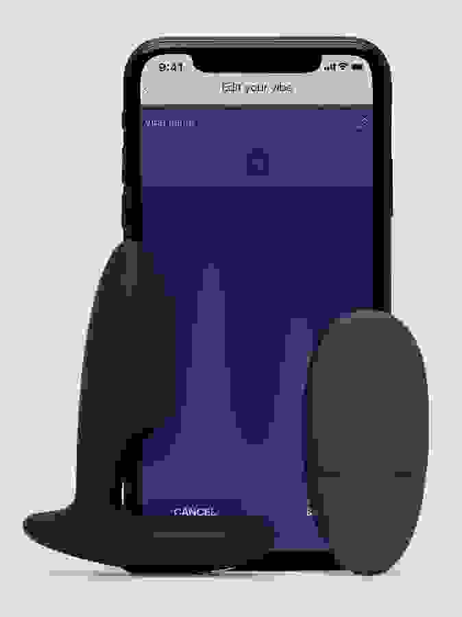 We-Vibe Ditto+ Rechargeable Remote and App Control Vibrating Butt Plug, Black, hi-res